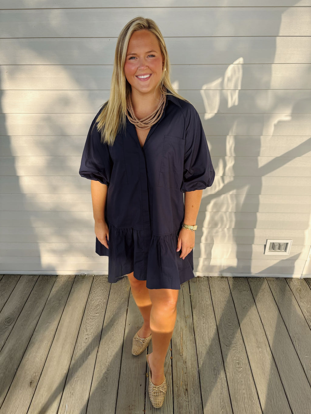 Fall Blues Dress