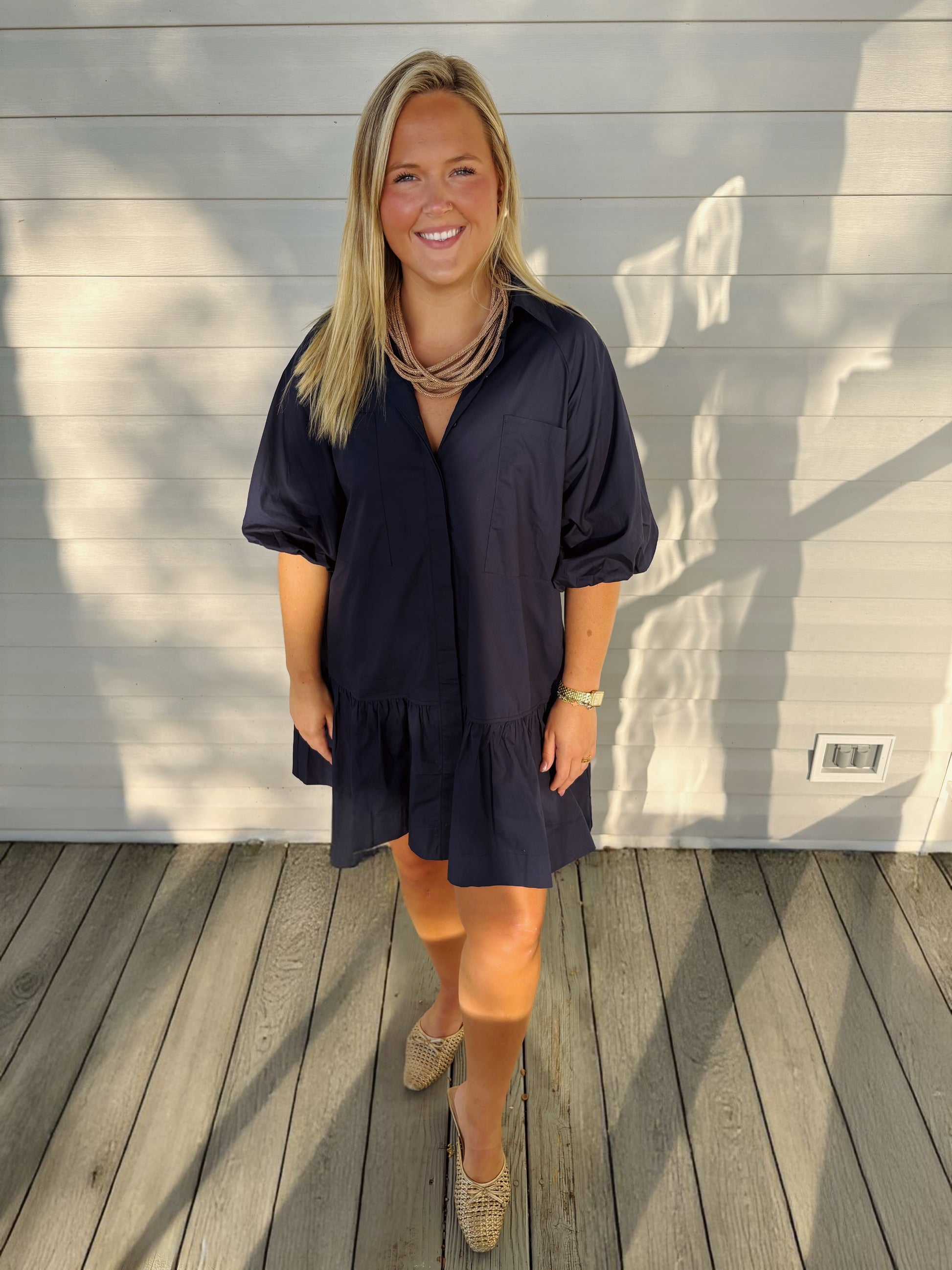Fall Blues Dress