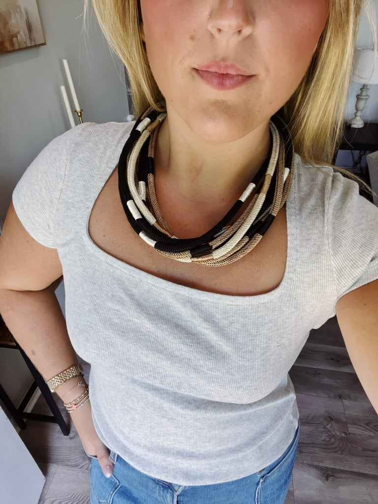 Multi Rope Necklace