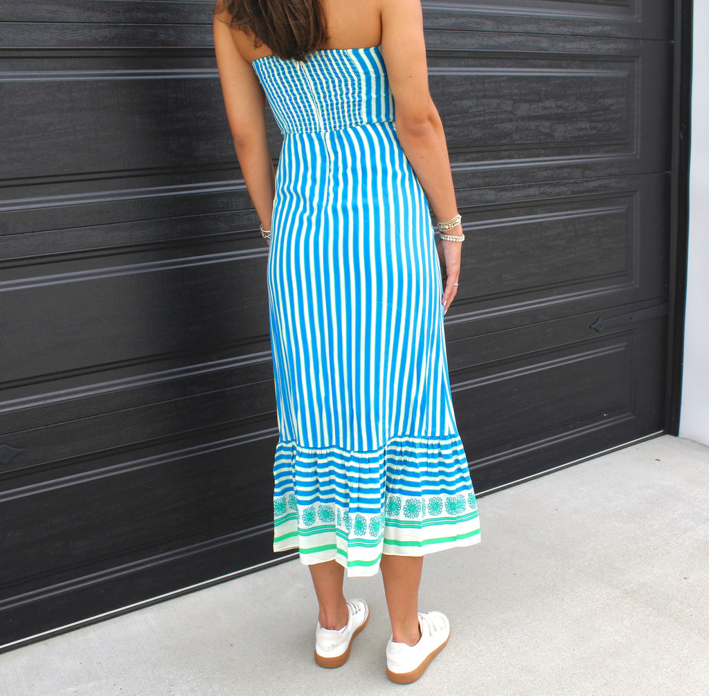 Seli Stripe Dress
