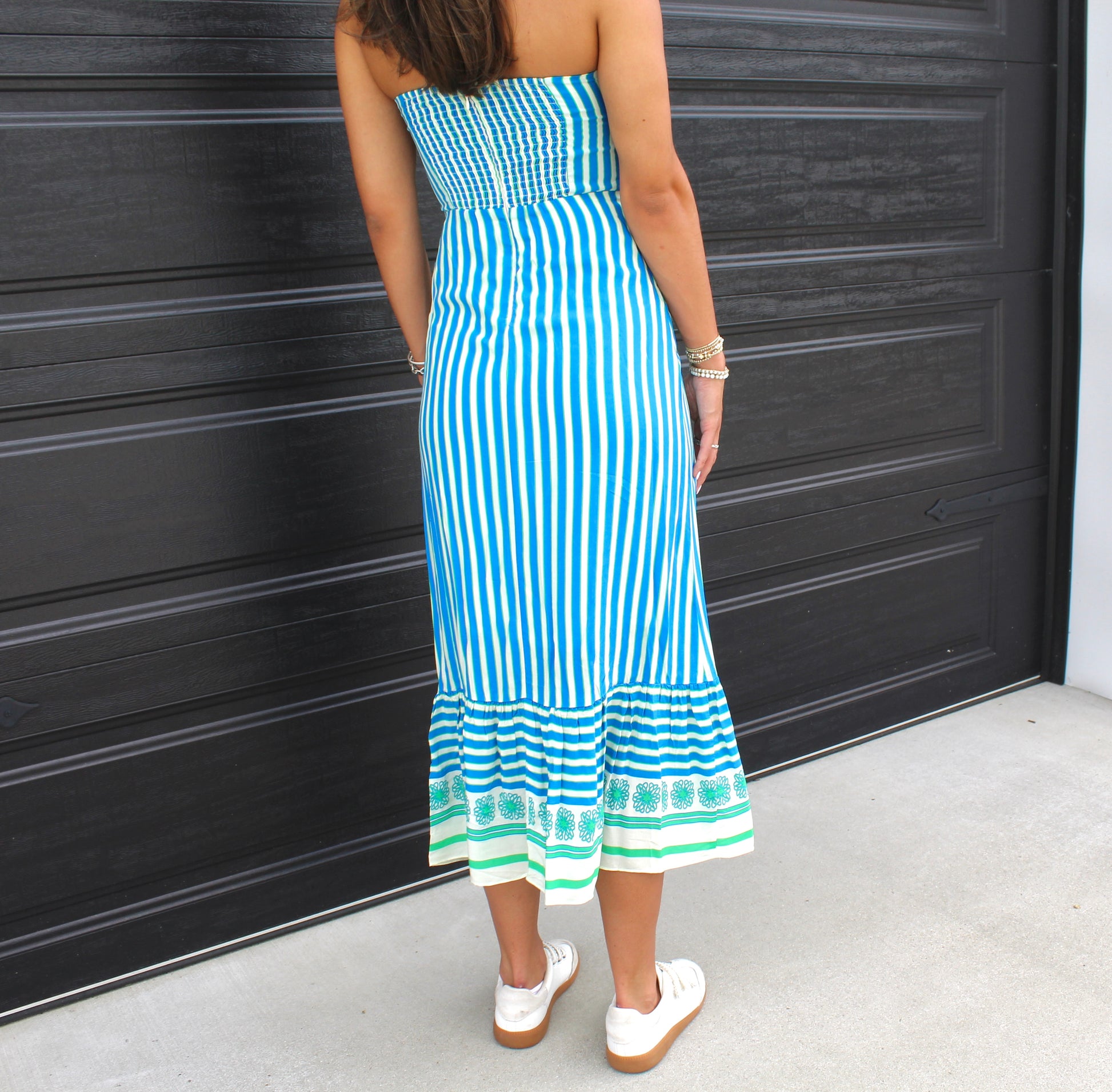 Seli Stripe Dress