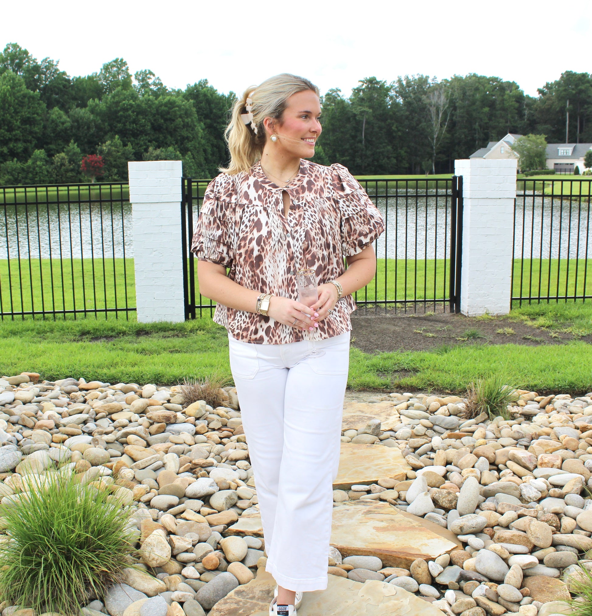 Love and Leopard Blouse