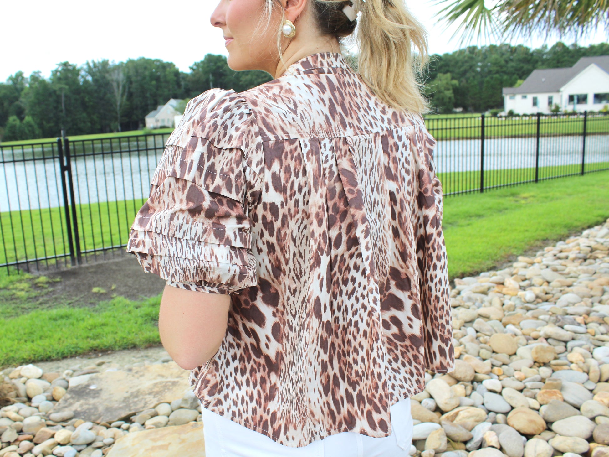 Love and Leopard Blouse