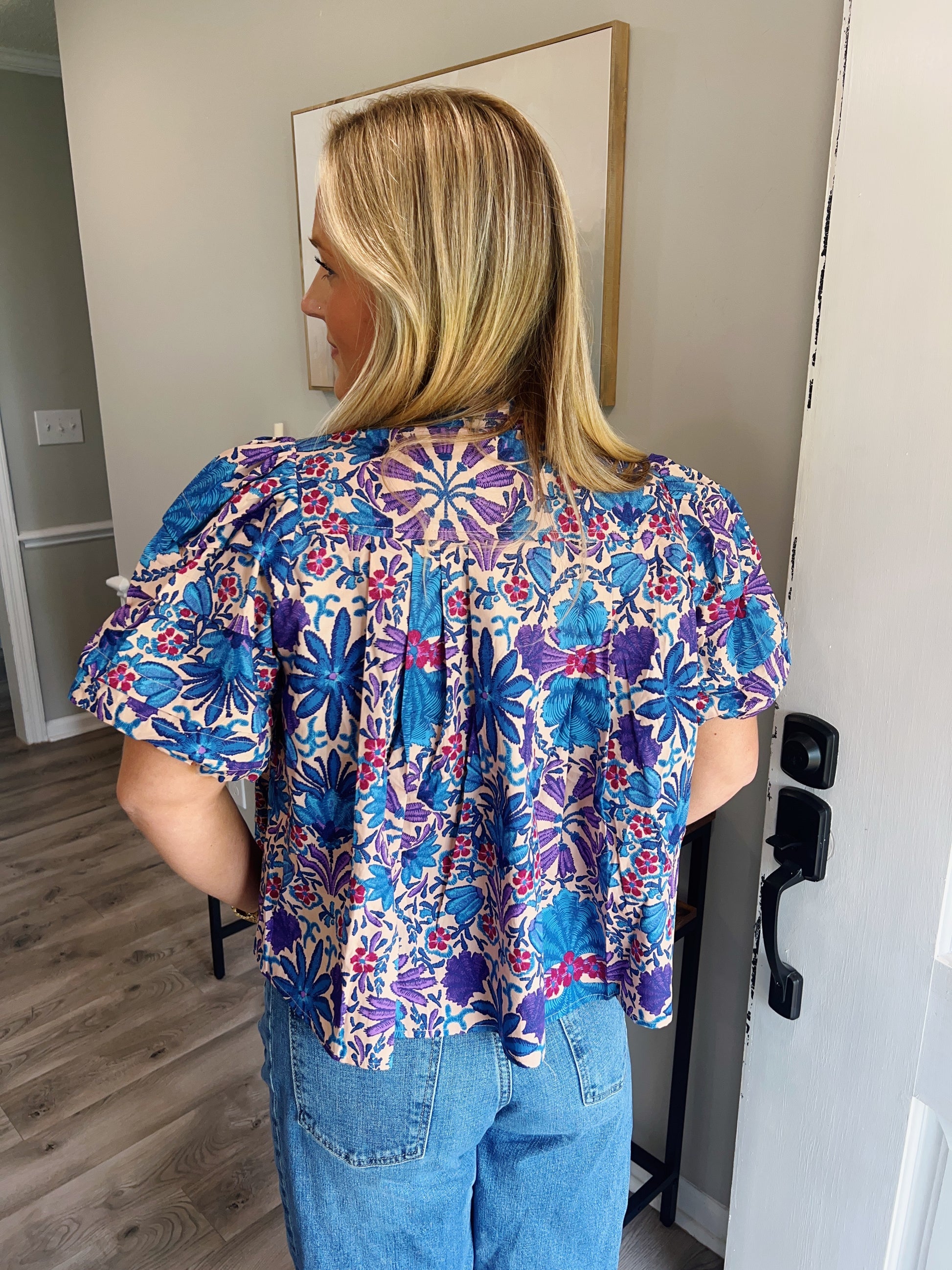 Funky Flowers Blouse