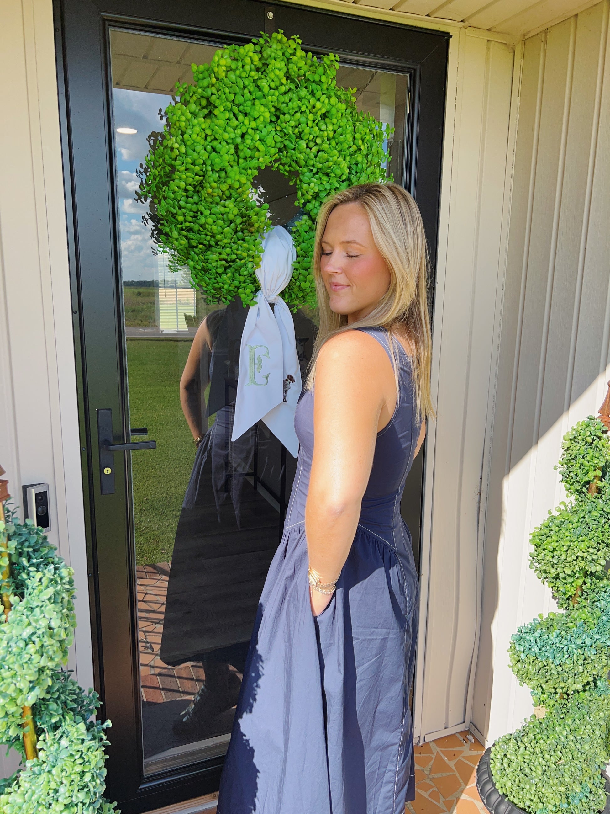 Midnight Magnolia Dress