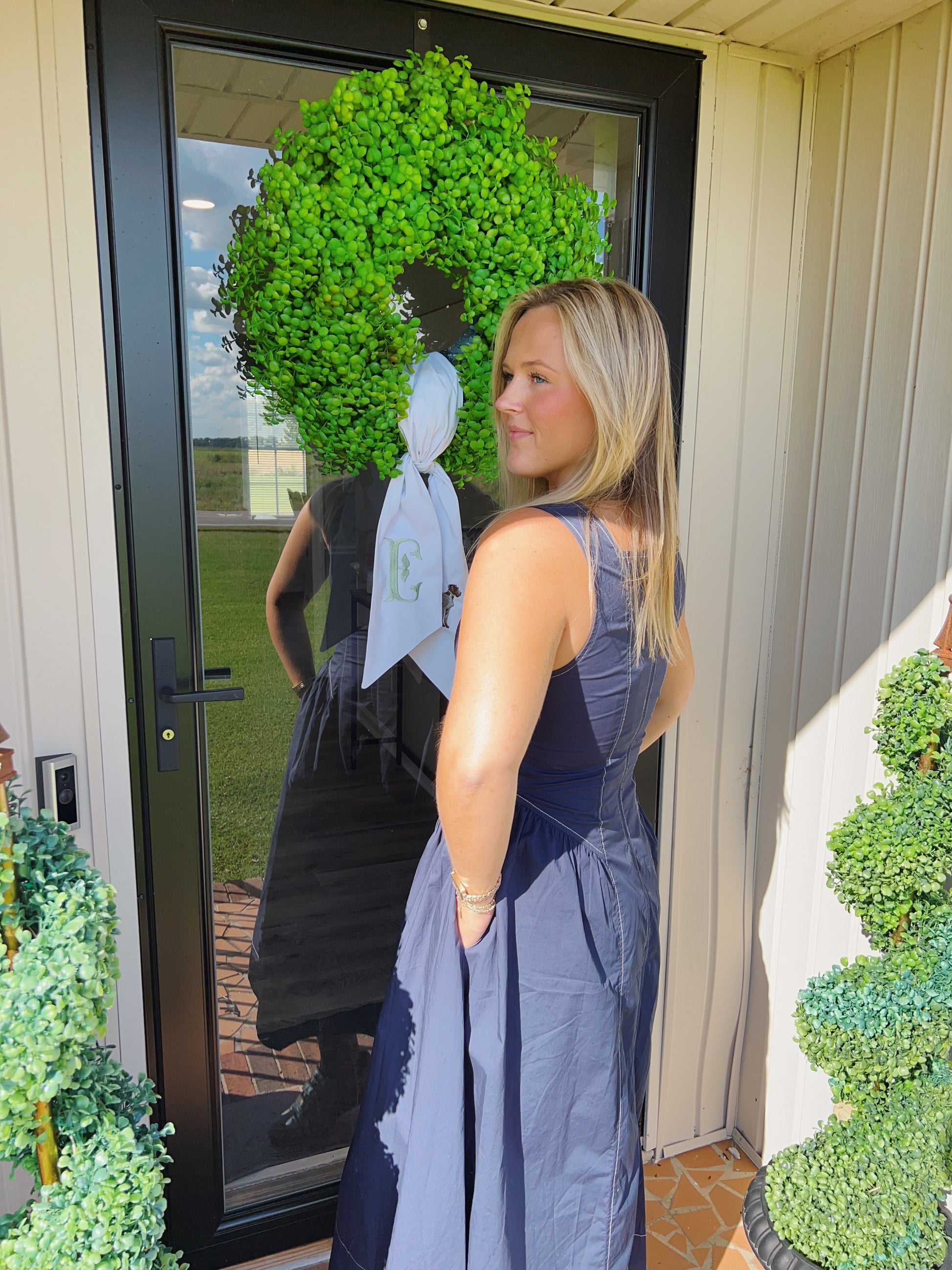 Midnight Magnolia Dress