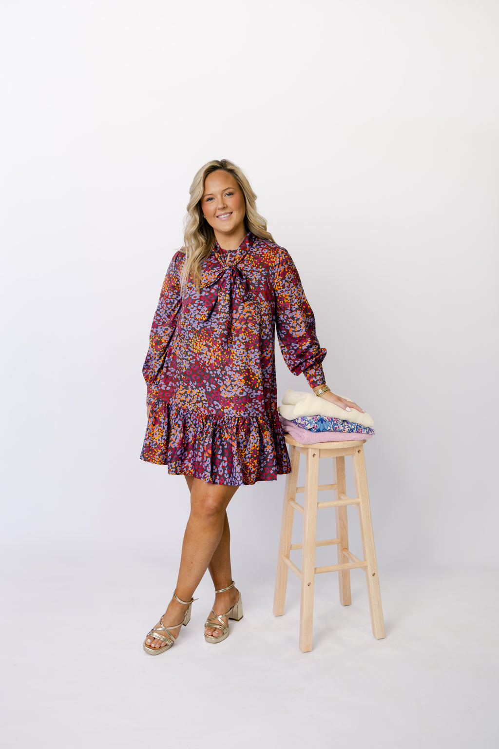 Multi Animal Print Dress