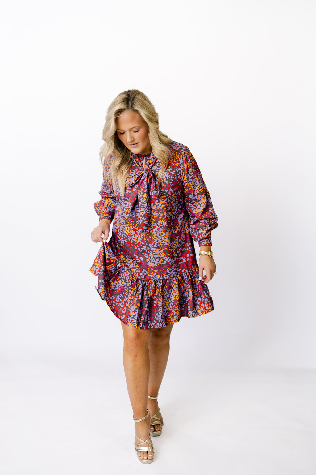 Multi Animal Print Dress